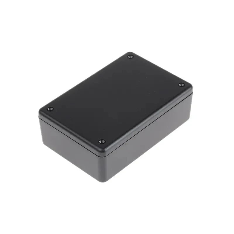 RS PRO Black Black Lid ABS Enclosure IP40, 35 mm x 105 mm x 70 mm 153-3696
