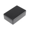 RS PRO Black Black Lid ABS Enclosure IP40, 35 mm x 105 mm x 70 mm 153-3696
