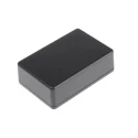 RS PRO Black Black Lid ABS Enclosure IP40, 35 mm x 105 mm x 70 mm 153-3696