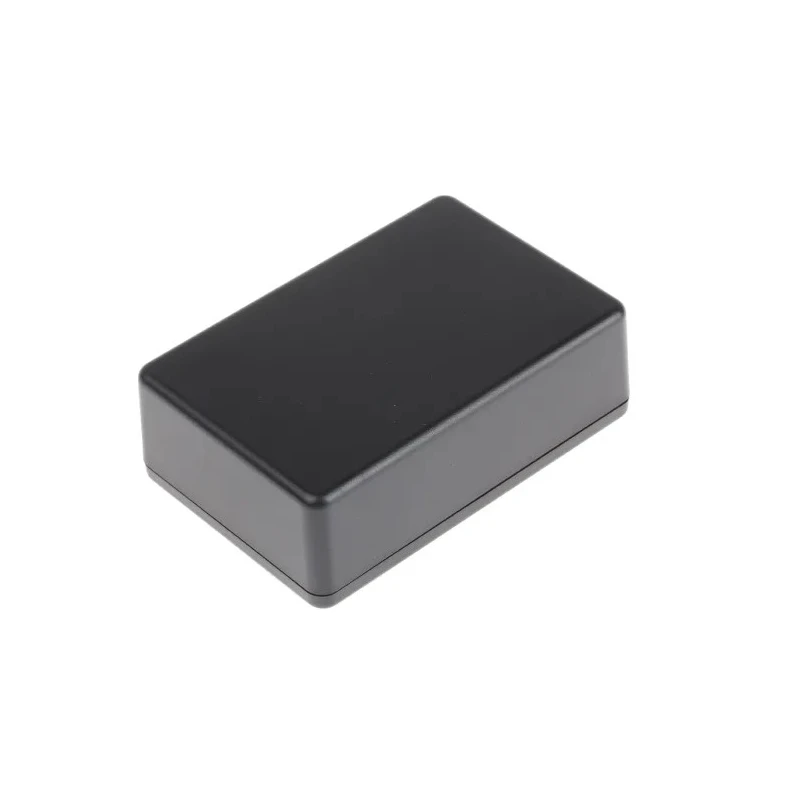 RS PRO Black Black Lid ABS Enclosure IP40, 35 mm x 105 mm x 70 mm 153-3696
