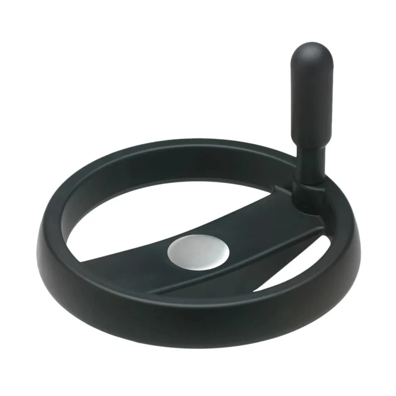 Elesa Black Polypropylene Revolving Spoked Hand Wheel, 99 mm Diameter 79161-R