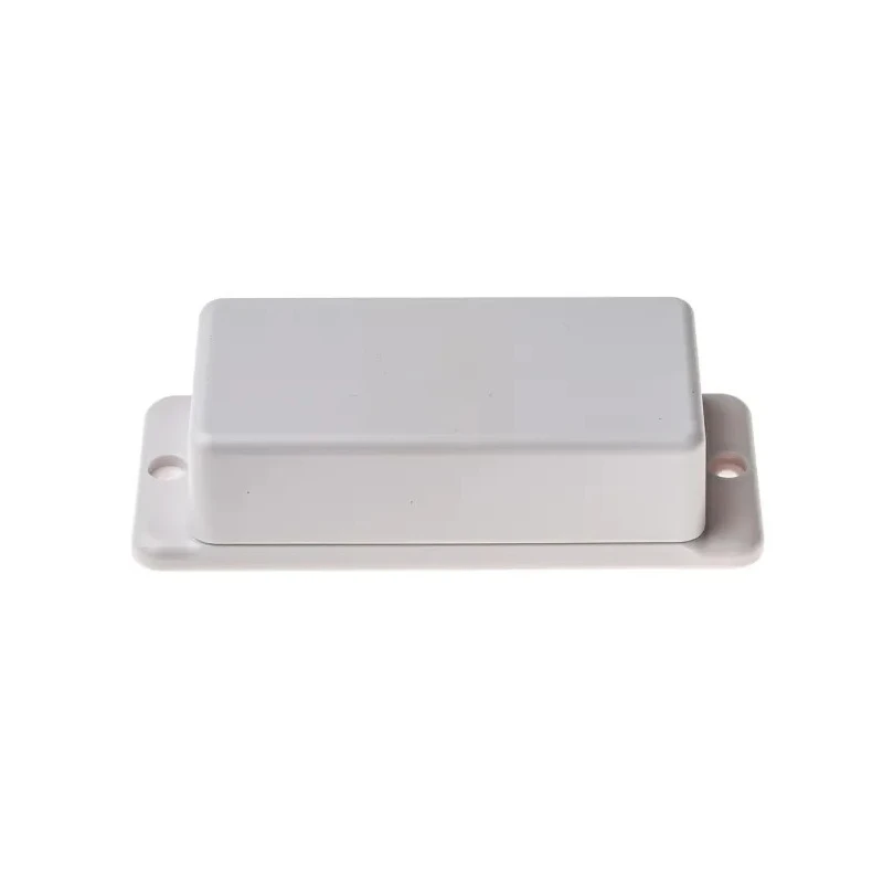 Hammond RS PRO Flanged White White Lid ABS Enclosure IP40, 27.5 mm x 111 mm x 45.6 mm
