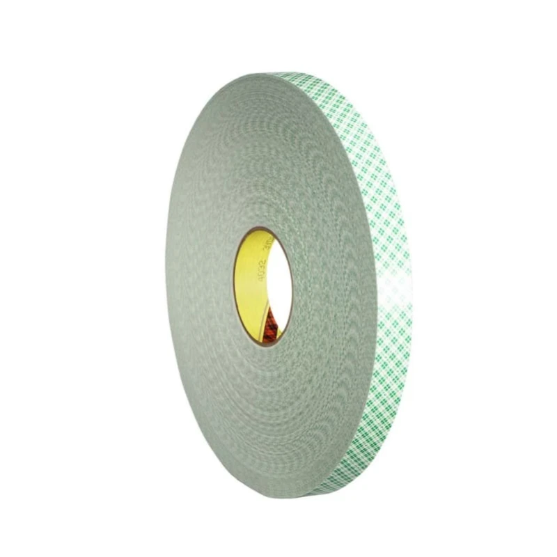 3M White Double Sided Polyurethane Foam Tape 19mm Width, 66m Length, 0.8mm Thickness, Acrylic Adhesive 3M 4032 19mm x 66m