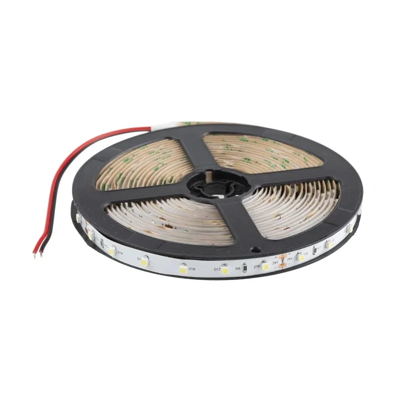 RS PRO 24V White Flexible LED Strip 7000K Colour Temperature 5m Length 4.8W per Metre Model 153-3664