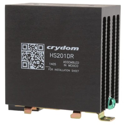 Crydom DIN Rail Relay Heatsink 2.0°C/W Thermal Resistance Aluminium Mount HS201DR