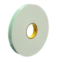 3M White Polyurethane Foam Tape 25mm x 33m, 1.6 mm Thick 3M 4026 25mm x 33m