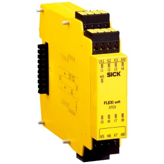 SICK Flexi Soft Series Safety Controller 8 Inputs 0 Outputs 24V dc 5W FX3-XTDI80002