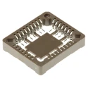 Preci-Dip 1.27 mm Pitch 32 Way Surface Mount Through Hole PLCC IC Socket 540-88-032-17-400