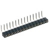 Preci-Dip 4 Way Right Angle Through Hole 2 mm Pitch SIL Socket 100 V AC, 150 V DC, Solder Termination 831-87-004-20-001101