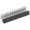 Preci-Dip 833 Series Right Angle PCB Socket 20-Contact 2 Row 2 mm Pitch Solder Termination 150V 12A 833-87-020-20-001101