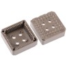 Preci-Dip 1.27 mm Pitch 44 Way DIP Through Hole PLCC IC Socket 540-88-044-24-008