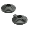 Elesa Adjustable Foot Zinc Plated Steel 14 mm Thread Size 80 mm Base Diameter 16000 N Static Load Capacity 301251-ESD