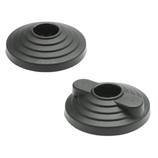 Elesa Adjustable Foot Zinc Plated Steel 14 mm Thread Size 80 mm Base Diameter 16000 N Static Load Capacity 301251-ESD