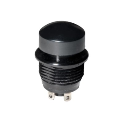 C & K NP Series Push Button Switch Momentary Panel Mount SPDT Black Actuator 12.3 mm Cutout IP68 NP8E2D203QE