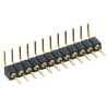 Preci-Dip 830 Series Right Angle Through Hole Pin Header 4 Contacts 2 mm Pitch 1 Row Unshrouded 830-80-004-20-001101