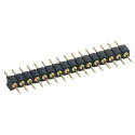 Preci-Dip 830 Series Straight Through Hole Pin Header, 4 Contact, 2 mm Pitch, 1 Row, Unshrouded 830-80-004-10-001101