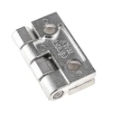 Elesa Electro Polished Stainless Steel Pin Butt Hinge RH-Handed Screw Fixing 60mm x 60mm x 8mm 428701