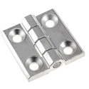 Elesa Electro Polished Stainless Steel Pin Butt Hinge RH-Handed Screw Fixing 60mm x 60mm x 8mm 428701