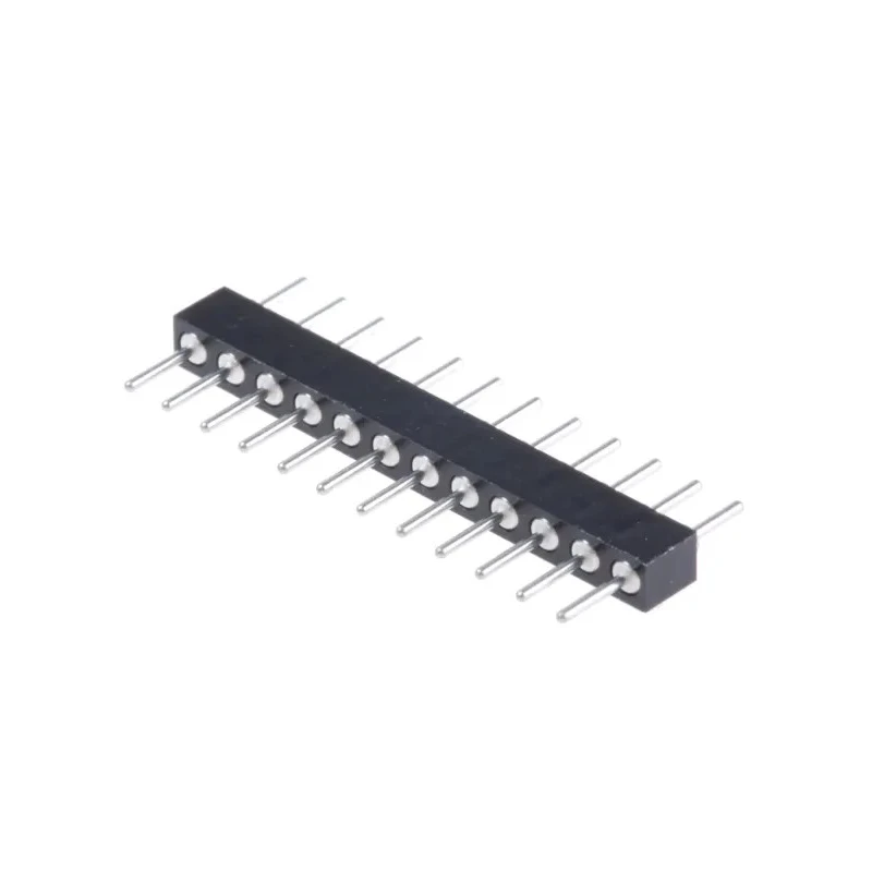 Preci-Dip 830 Series Straight Through Hole Pin Header 12 Contacts, 2 mm Pitch, 1 Row, Unshrouded 830-80-012-10-001101