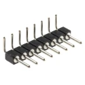 Preci-Dip 800 Series Right Angle Through Hole Pin Header 8 Contacts 2.54 mm Pitch 1 Row Unshrouded 800-80-008-20-001101