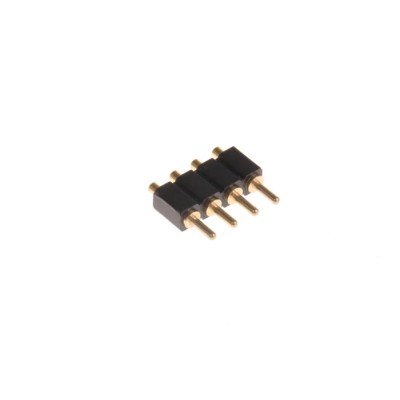 Preci-Dip 811 Series Straight Through Hole Spring Loaded Connector 4 Contact 2.54 mm Pitch 1 Row 811-S1-004-10-014101