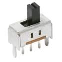 C & K Through Hole Slide Switch SPDT Latching 100mA 12V DC Polyoxymethylene OS102011MS2QN1C