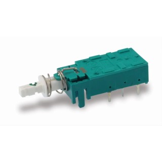 C & K NE-18 Series Push Button Switch Latching DPST Through Hole 250V AC 6A NE182AEESNP6AMP