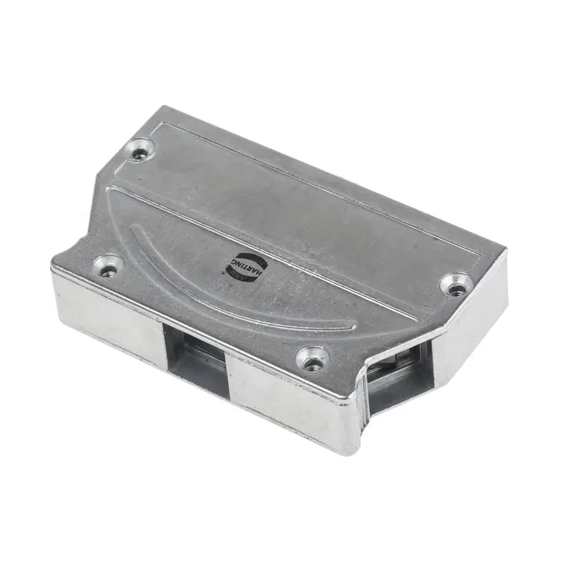 HARTING D-Sub Backshell Metal Angled Straight 37 Way Strain Relief 61030010021