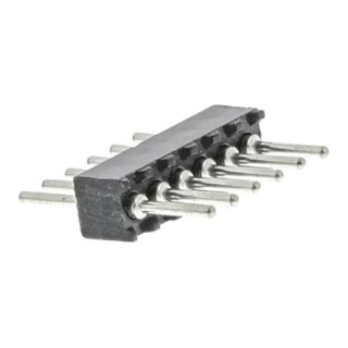Preci-Dip 850 Series Straight Through Hole Pin Header 6 Contact 1.27 mm Pitch 1 Row Unshrouded 850-80-006-10-001101