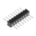 Preci-Dip 850 Series Straight Through Hole Pin Header 8 Contacts 1.27 mm Pitch 1 Row Unshrouded 850-80-008-10-001101