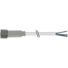 RS PRO Female 3 Way Straight to Unterminated Sensor Actuator Cable, Stainless Steel Jacket, 5m Length 154-7705