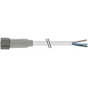 RS PRO Female 3 Way Straight to Unterminated Sensor Actuator Cable 5 m 60V AC 154-7706