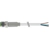 RS PRO Male 3 Way Straight to Unterminated Sensor Actuator Cable Stainless Steel Jacket 5m 60V AC 154-7714