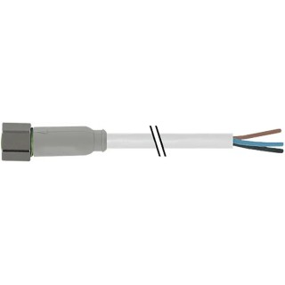 RS PRO Sensor Actuator Cable Female 4 way Straight to 3 way Unterminated, 5 m Length 154-7708