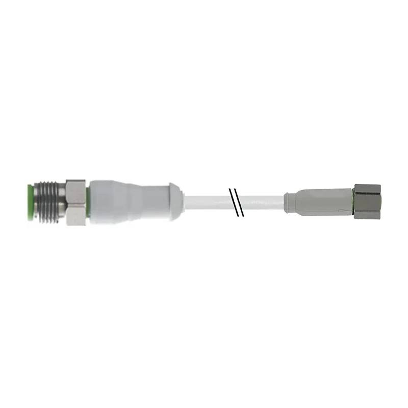 RS PRO Sensor Actuator Cable Male 3 Way Straight to Female 3 Way Straight 5 m 60V AC PVC Jacket IP65 IP67 154-7762