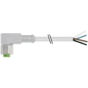 RS PRO Sensor Actuator Cable Female 8 Way M12, Right Angle Connector to Unterminated, 5 m 154-7737