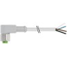 RS PRO Sensor Actuator Cable Female 8 Way M12, Right Angle Connector to Unterminated, 5 m 154-7737
