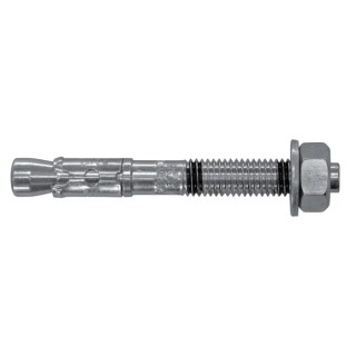 RawlPlug Carbon Steel Zinc Plated Through Bolt Anchor 12 mm x 125 mm R-XPT-12125-SF/10