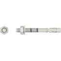 RawlPlug Carbon Steel Zinc Plated Through Bolt Anchor 12 mm x 125 mm R-XPT-12125-SF/10