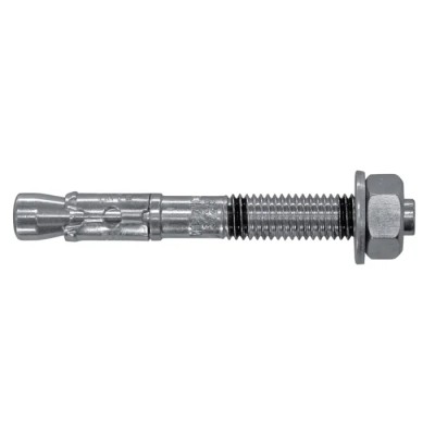 RawlPlug Carbon Steel Zinc Plated Through Bolt Anchor 12 mm x 100 mm R-XPT-12100-SF/10