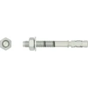 RawlPlug Carbon Steel Zinc Plated Through Bolt Anchor 12 mm x 100 mm R-XPT-12100-SF/10