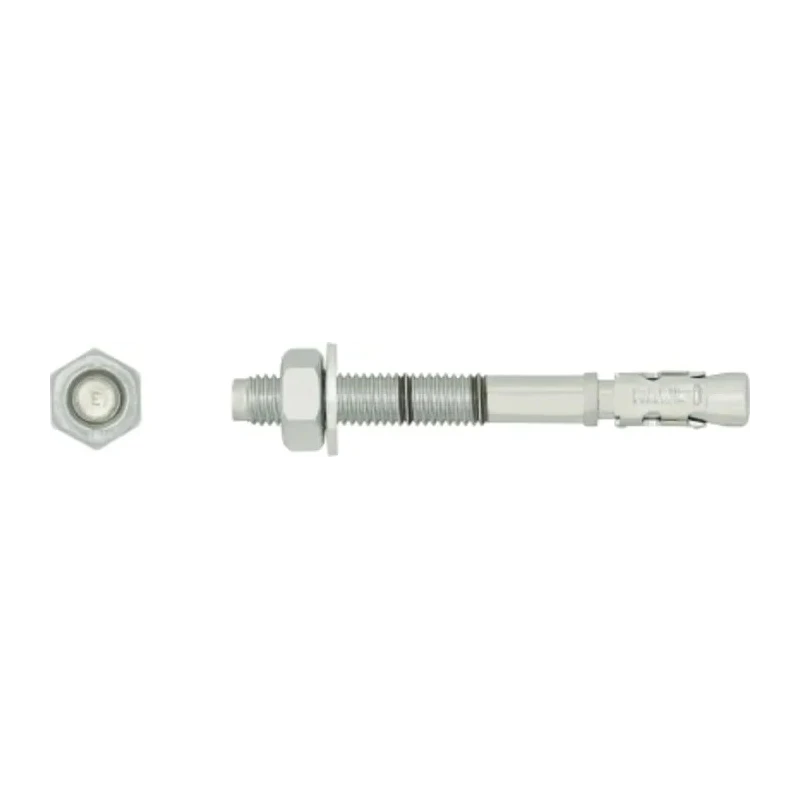 RawlPlug Carbon Steel Zinc Plated Through Bolt Anchor 12 mm x 100 mm R-XPT-12100-SF/10
