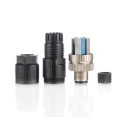 Phoenix Contact Circular Connector Cable Mount Male Socket M12 4 Contacts IP65 IP67 SACC Series 1424657