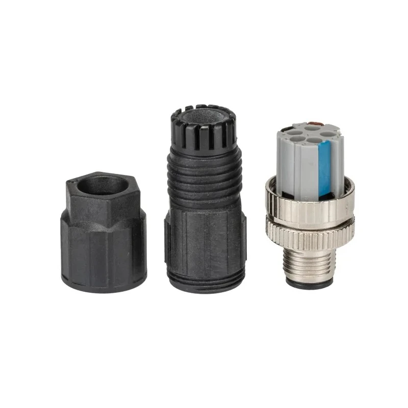 Phoenix Contact Circular Connector Cable Mount Socket Male 5-Contacts M12 IP65 IP67 SACC Series 1424649