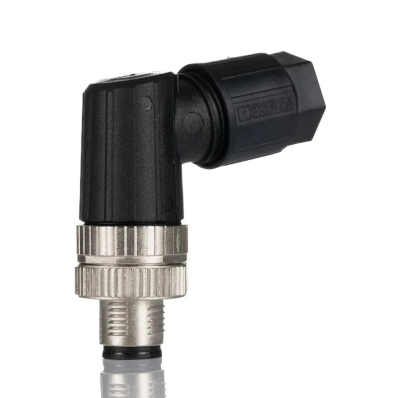 Phoenix Contact Circular Connector 5 Contacts Cable M12 Socket Male IP65 IP67 SACC Series 1424651