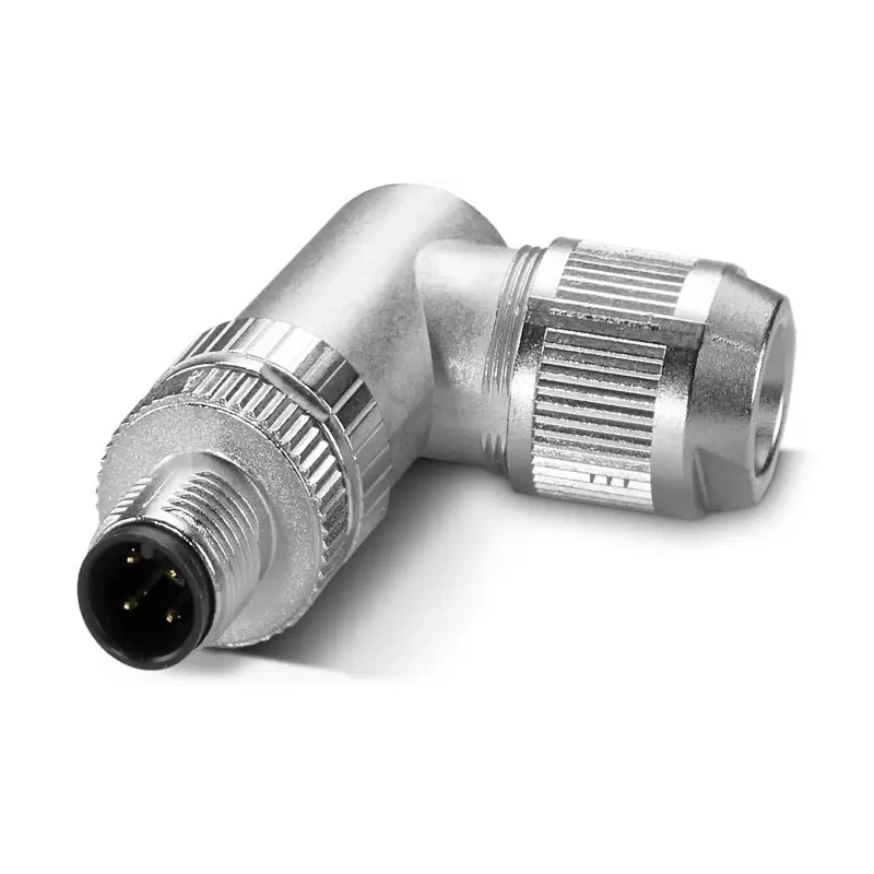 Phoenix Contact Circular Connector 4 Contacts Cable M12 Socket Male IP65 IP67 SACC Series 1424667
