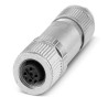 Phoenix Contact Circular Connector Cable Mount, 4 Contacts, M12 Socket Female, IP65/IP67, SACC Series 1424668