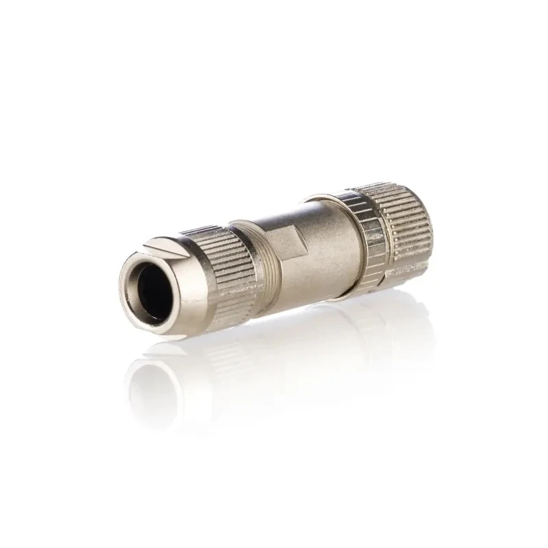 Phoenix Contact Circular Connector Cable Mount 4 Contacts Socket Female M12 250V 4A IP65 IP67 SACC Series 1424693