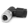 Phoenix Contact Circular Connector, 4 Contacts, Cable Mount, M12 Size, Plug Female, IP65 IP67 Rated, SACC Series 1424656