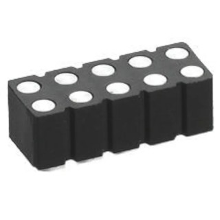 Preci-Dip 802 Series Straight Surface PCB Header, 20 Contacts, 2.54 mm Pitch, 2 Row, Shrouded 802-10-020-30-507101
